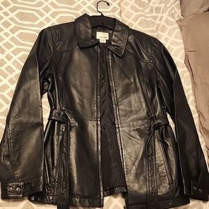 Black medium Leather Jacket